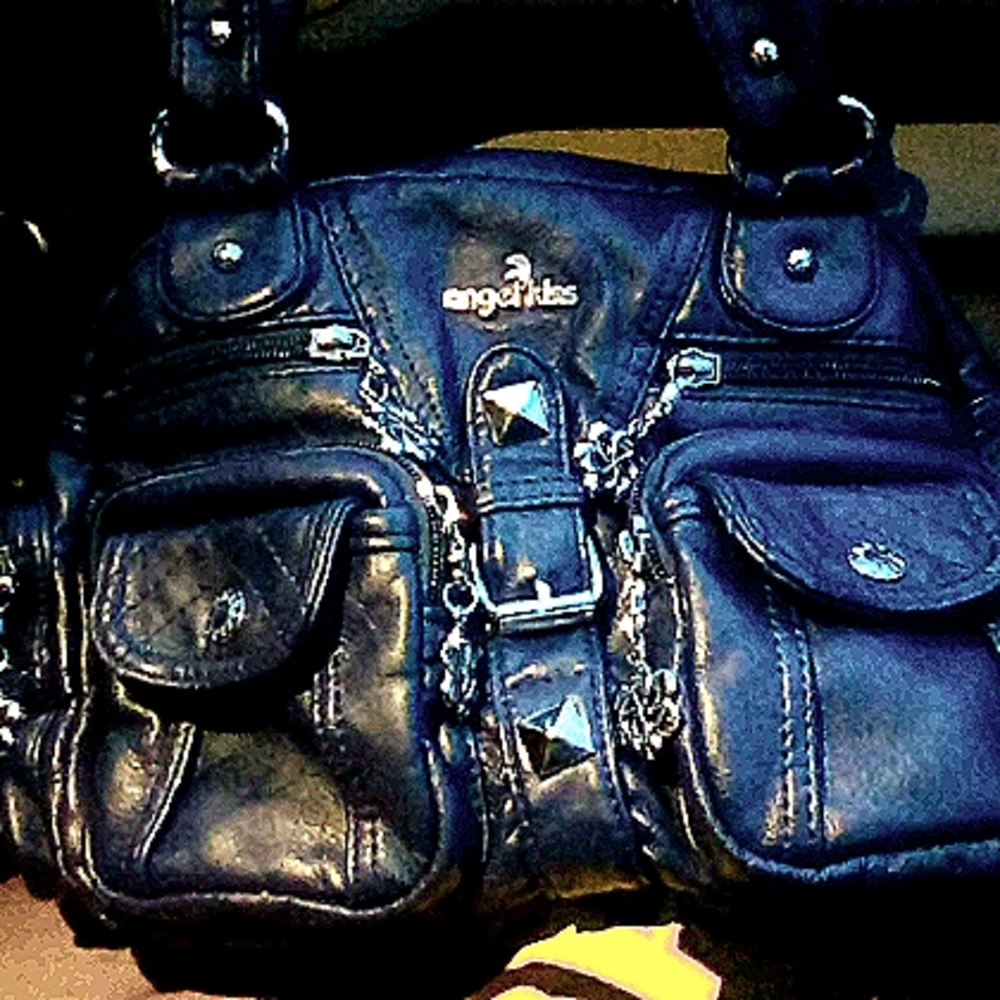 New never used Angelkiss biker hand bag